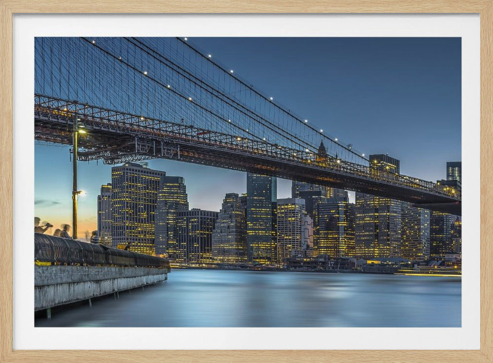 New York – Blaue Stunde über Manhattan | Poster