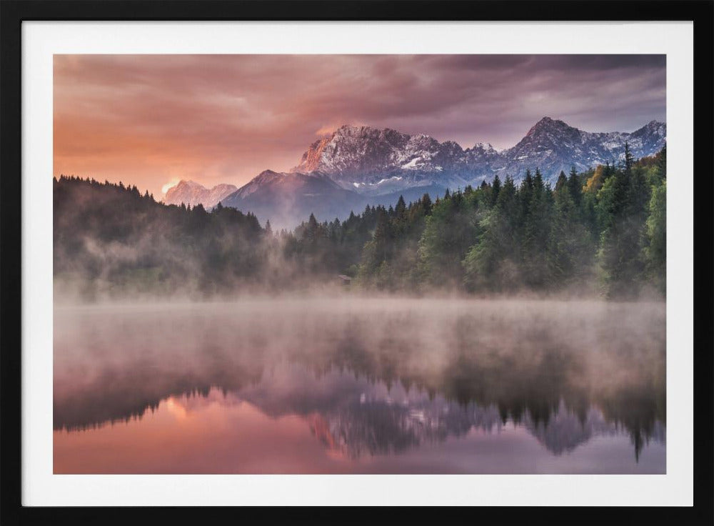 Sonnenaufgang am See | Poster