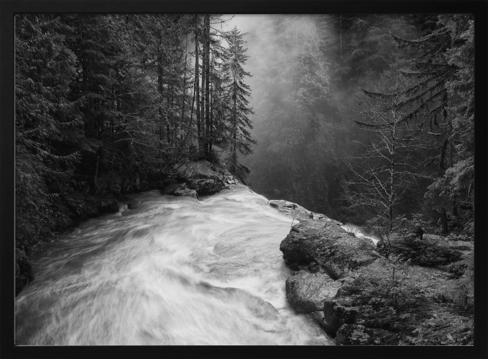 Über den Wasserfällen | Poster