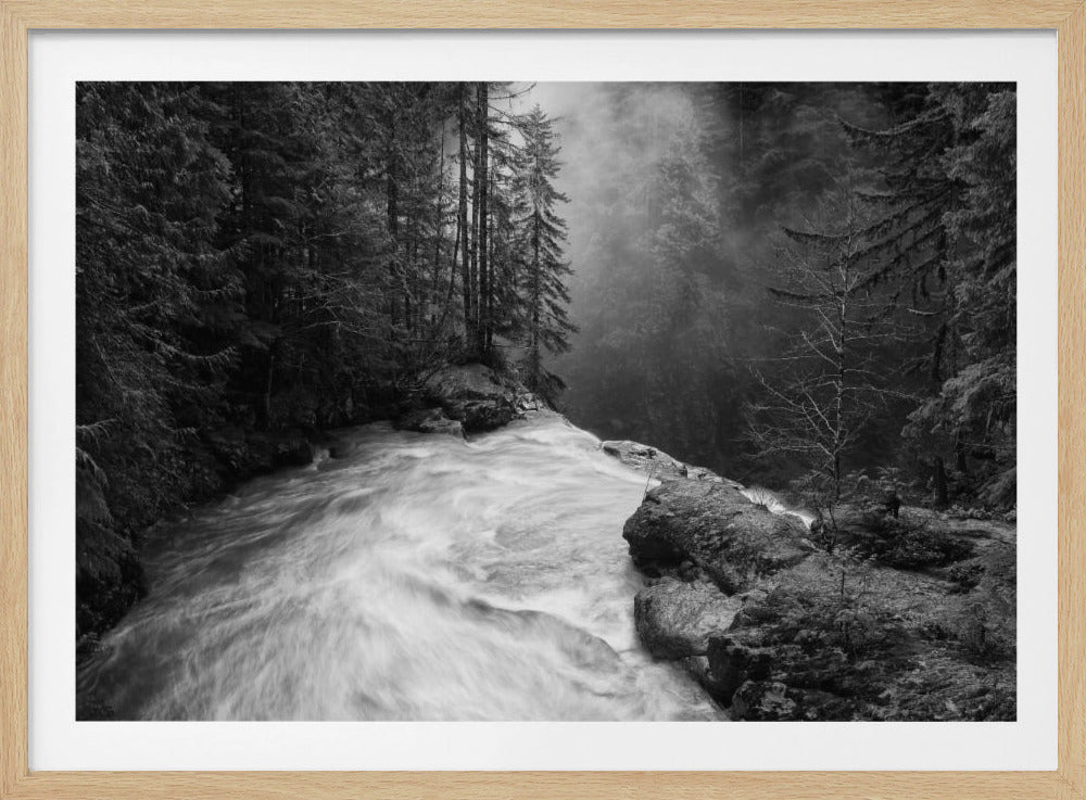 Über den Wasserfällen | Poster