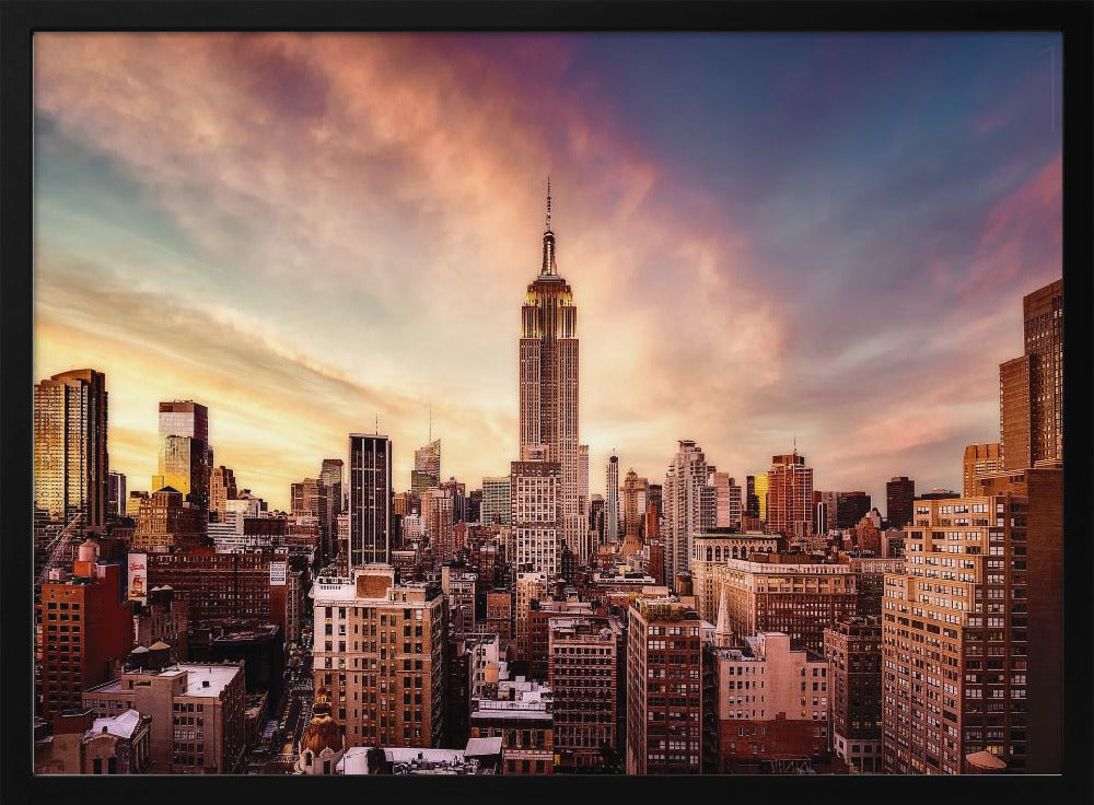 Sonnenuntergang in Midtown | Poster