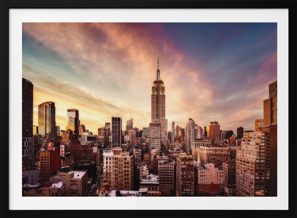 Sonnenuntergang in Midtown | Poster
