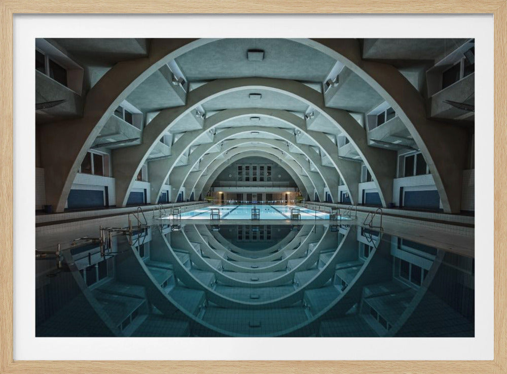 swimming @night | Poster