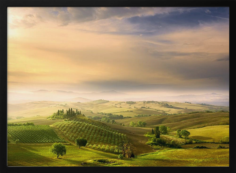 Podere Belvedere's Sonnenaufgang | Poster