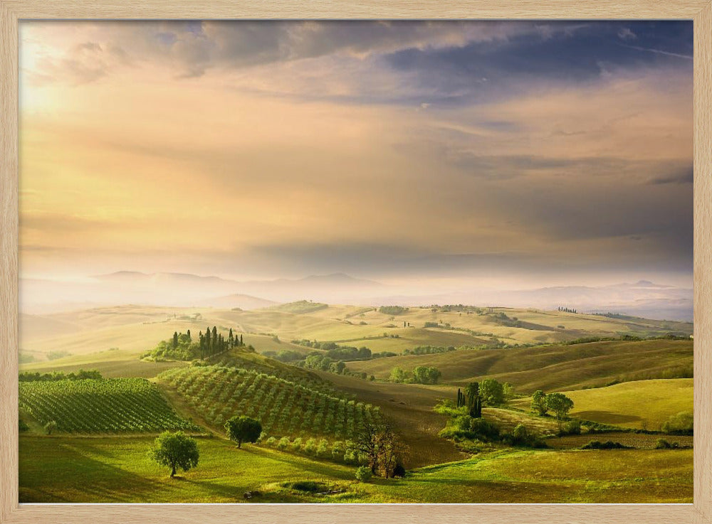 Podere Belvedere's Sonnenaufgang | Poster