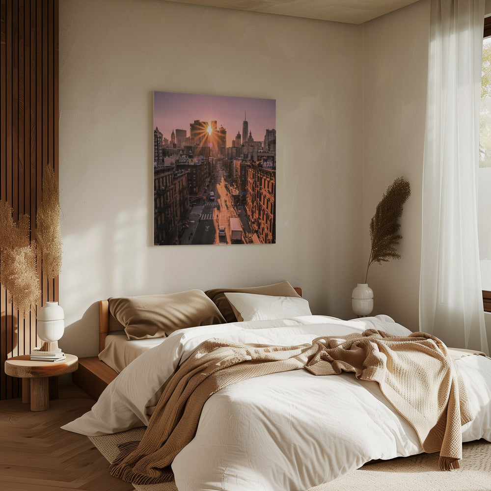 Die allsehende Sonne | Leinwand