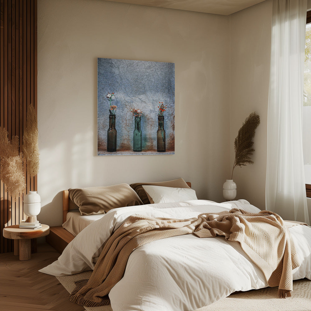 Schöne kleine Blumen | Leinwand