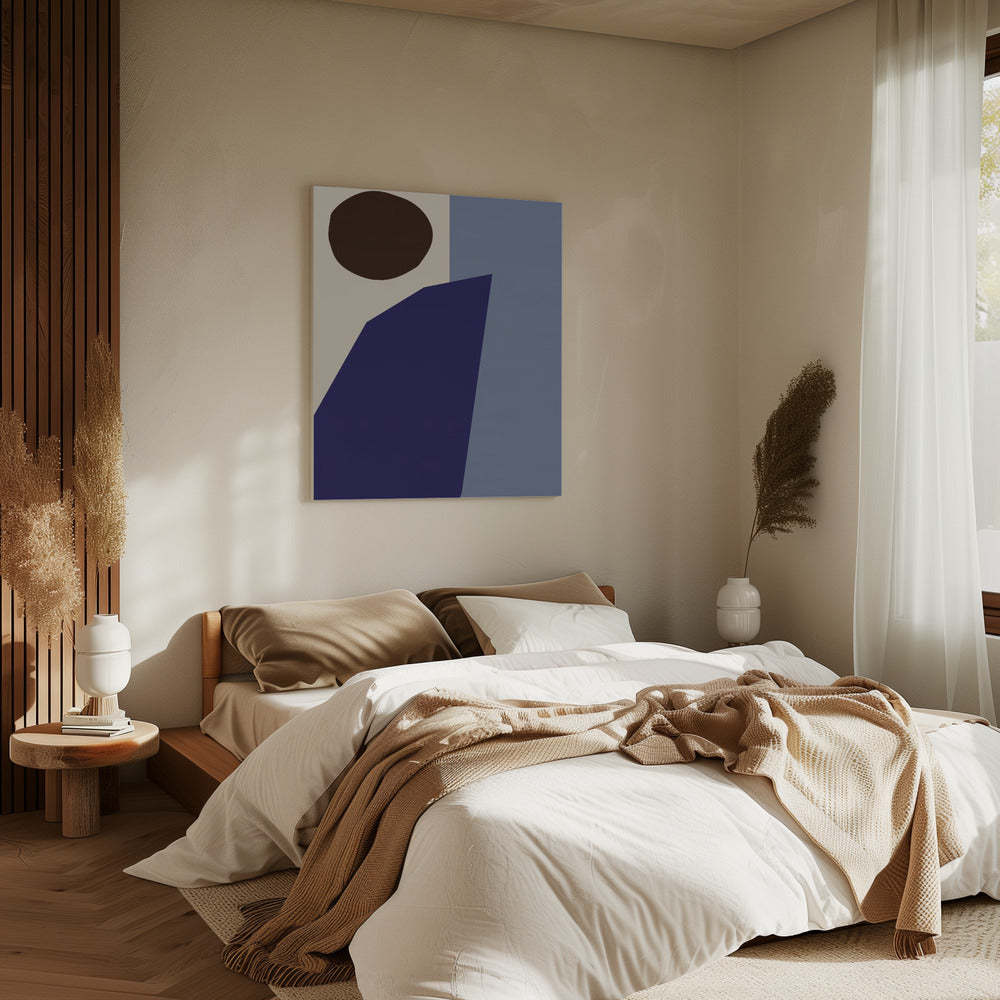 Color Blocks 02 Blue | Canvas