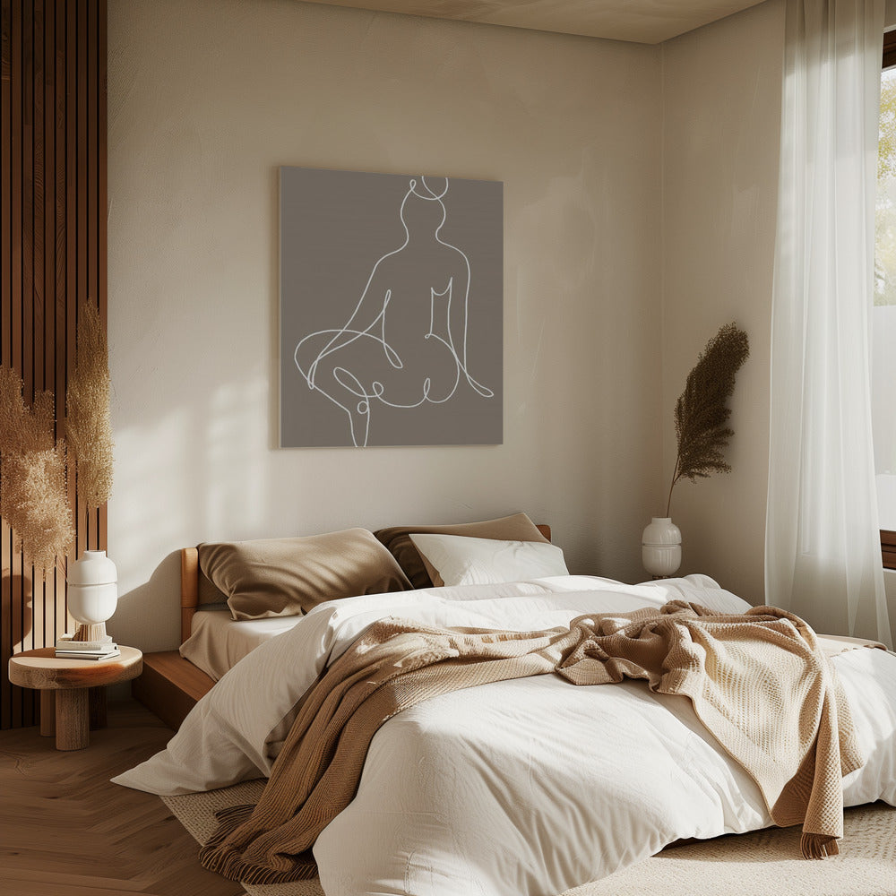 Sitzen 02 | Leinwand