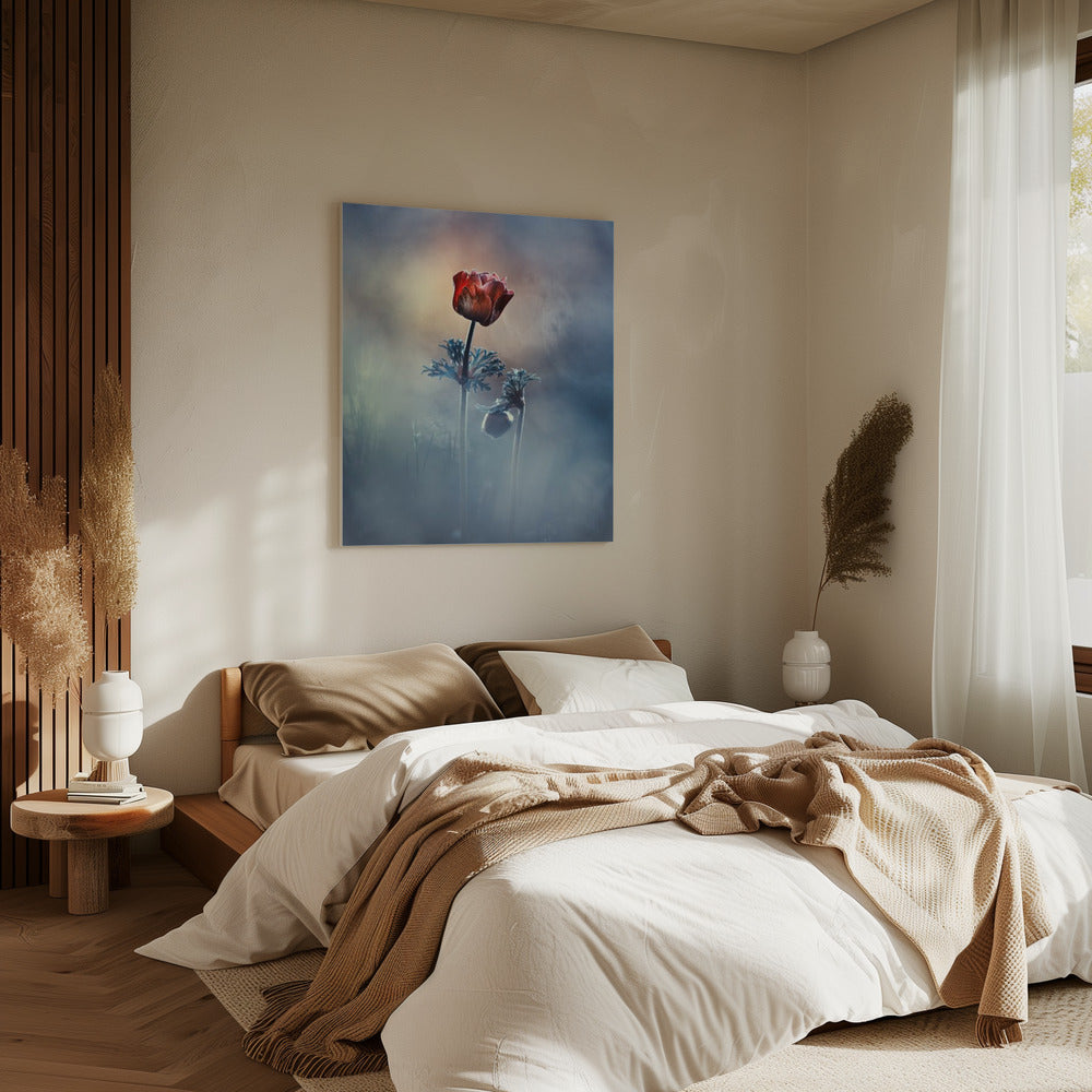 Wo Poesie und Erinnerungen bleiben | Leinwand