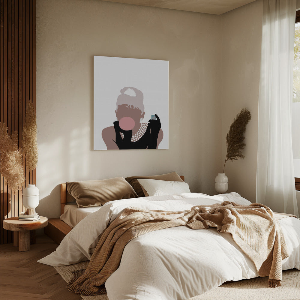 Bubblegum Girl | Canvas