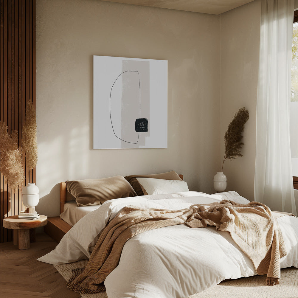 Minimalistische Harmonie | Leinwand