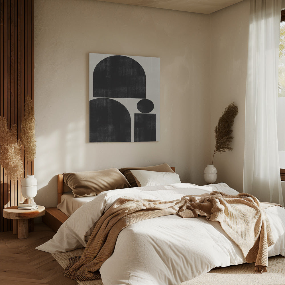 Geometrische Stille | Leinwand