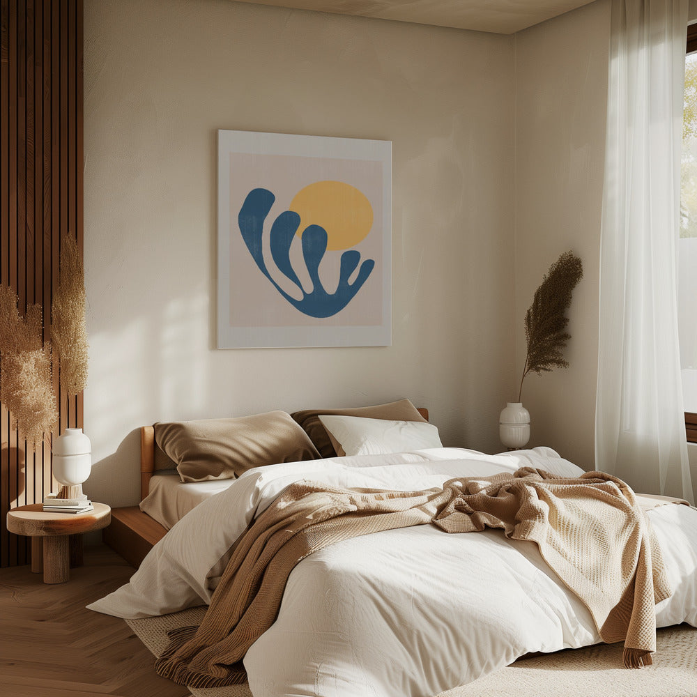 Solare Umarmung | Leinwand