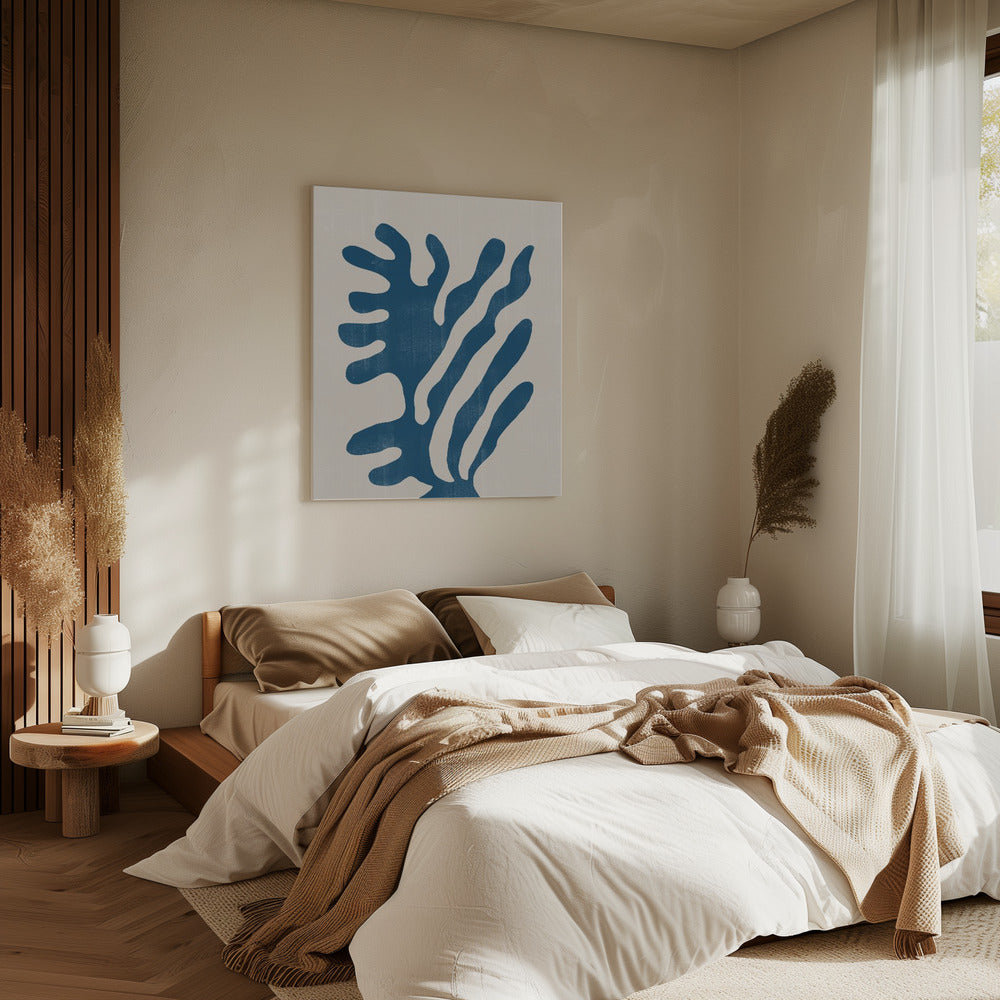 Blauer Korallentanz | Leinwand