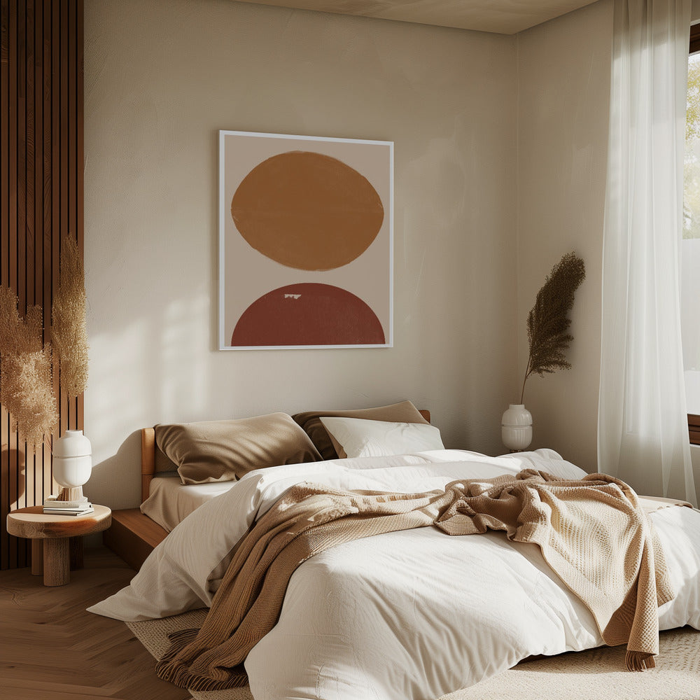 Doppelkreise Harmonie | Leinwand