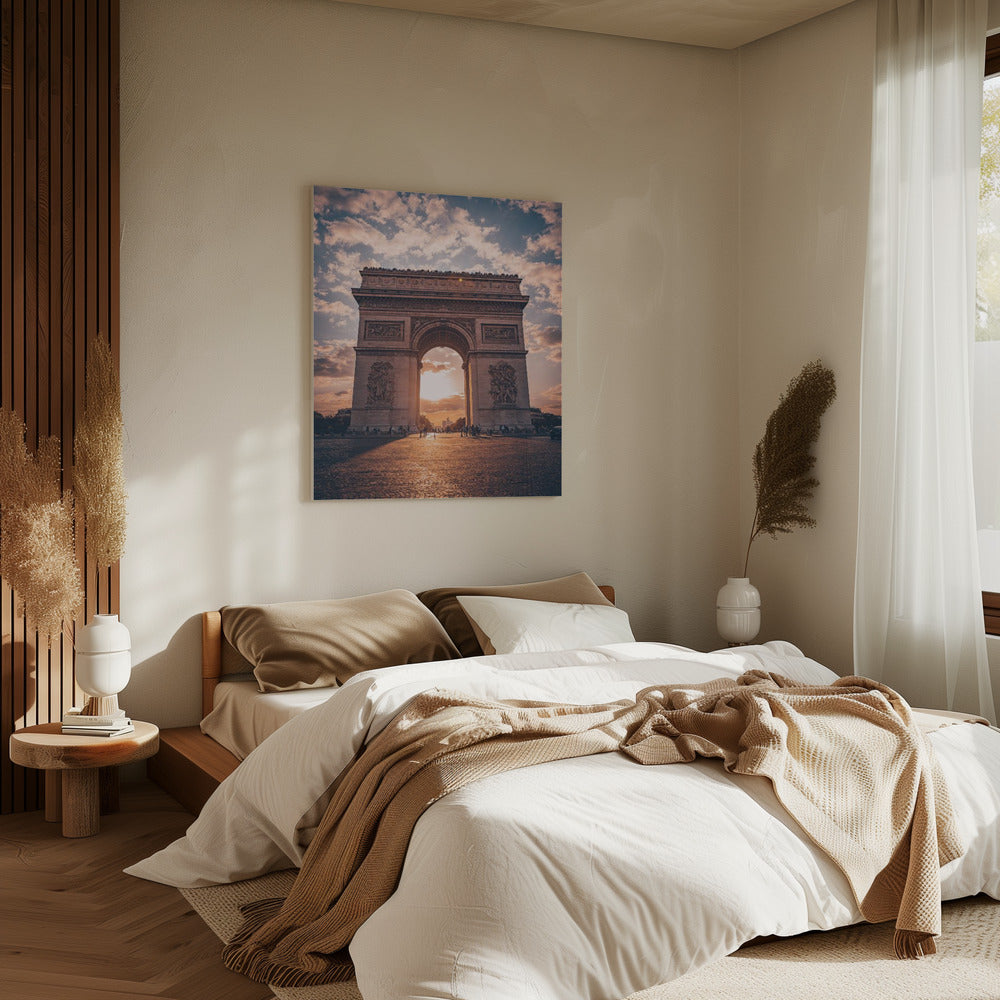 Goldener Bogen von Paris | Leinwand