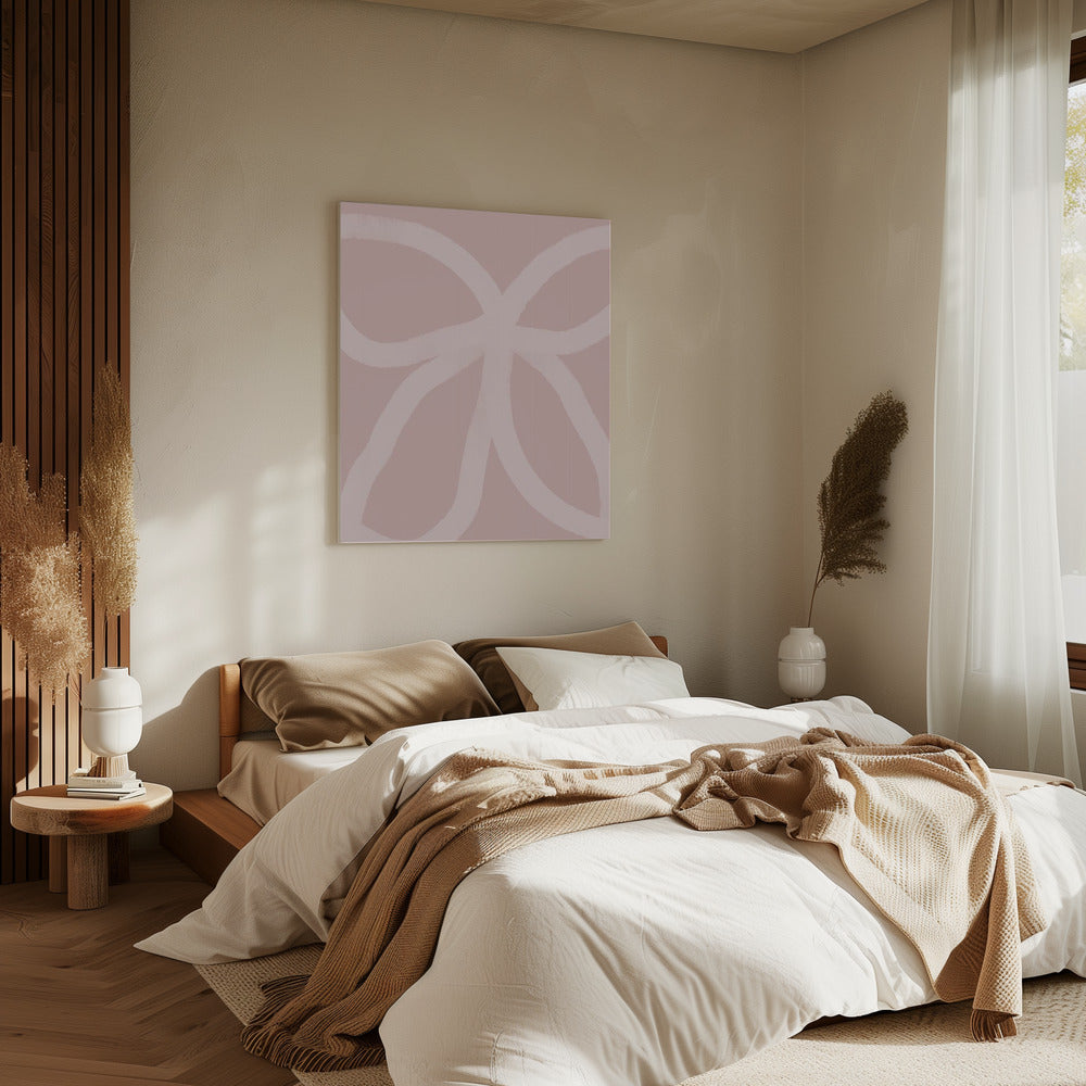 Abstrakter Schmetterling | Leinwand