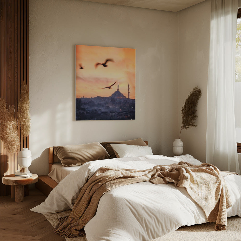 Sunset in Istanbul | Canvas