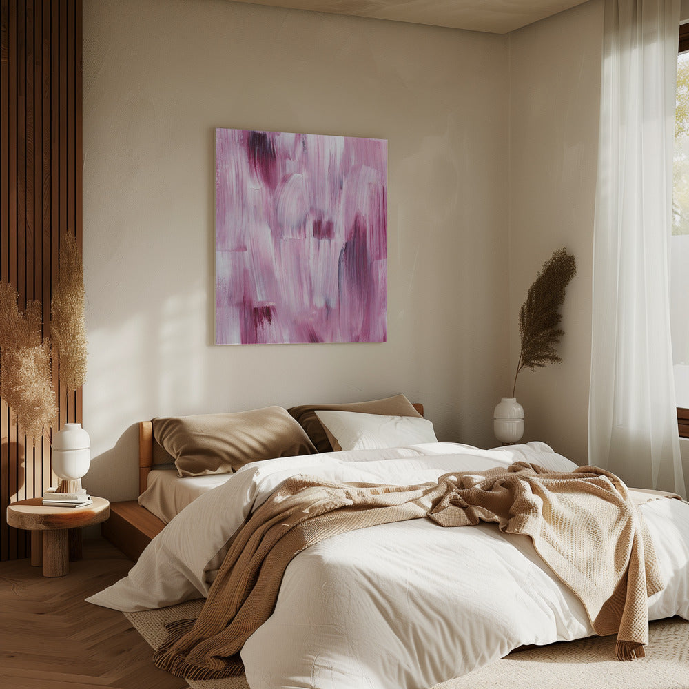 Ausdrucksstarke bunte Pinselstriche | Leinwand