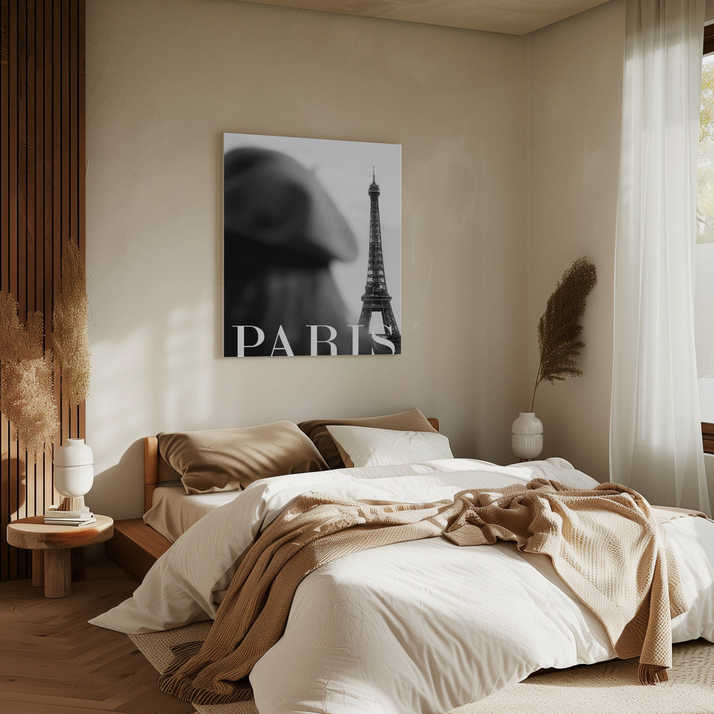 Paris Text 4 | Leinwand