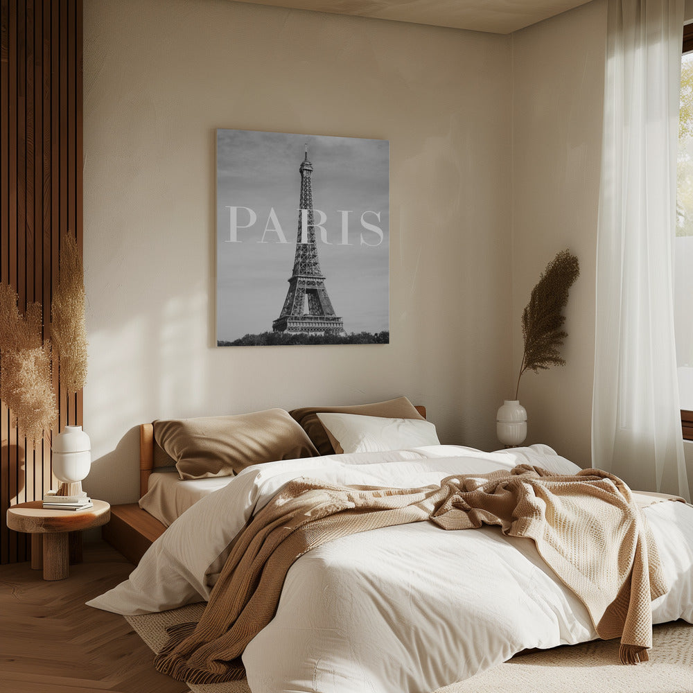 Paris Text 2 | Leinwand