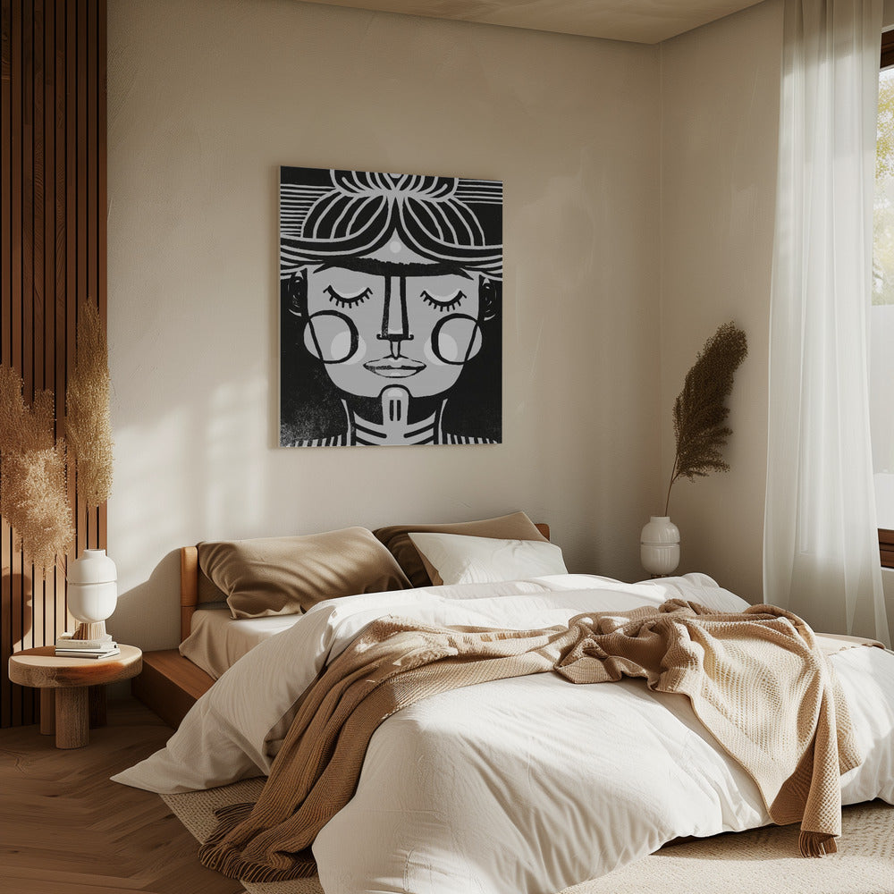 Symmetrische Gelassenheit | Leinwand