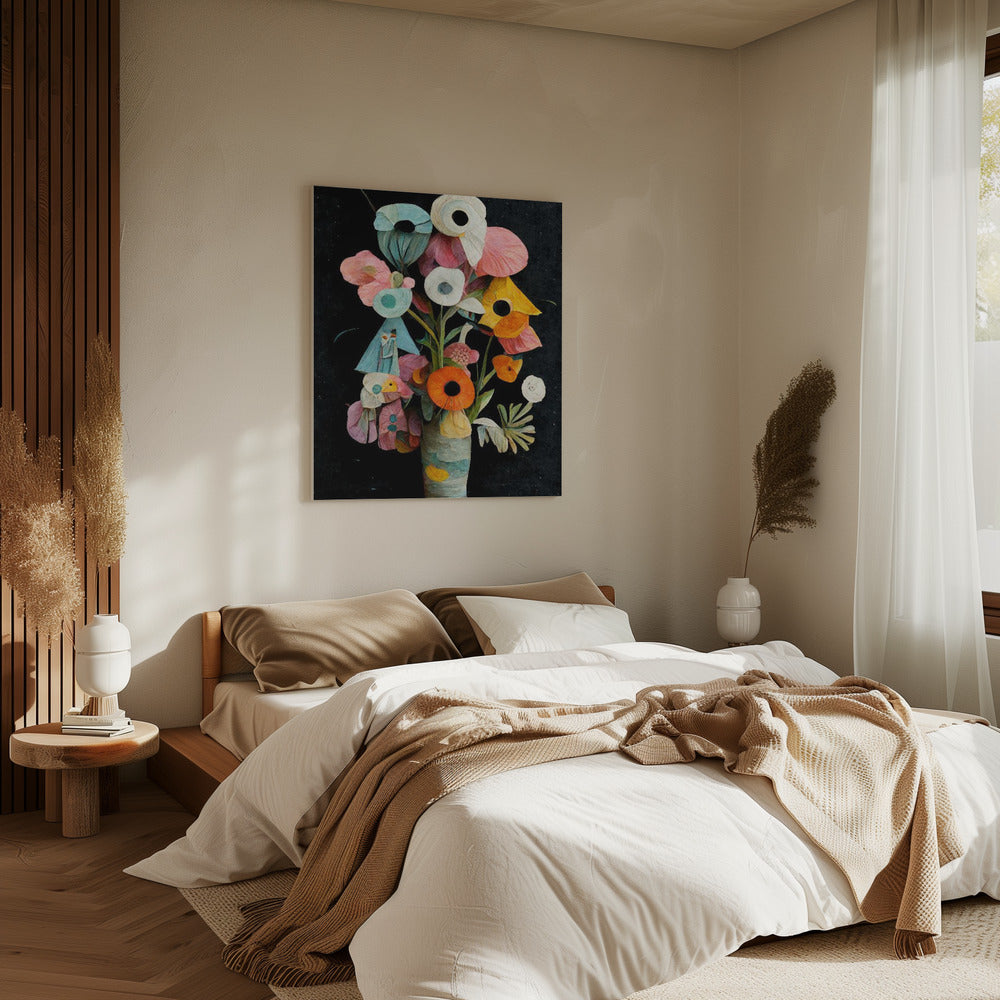 Florale Laune | Leinwand