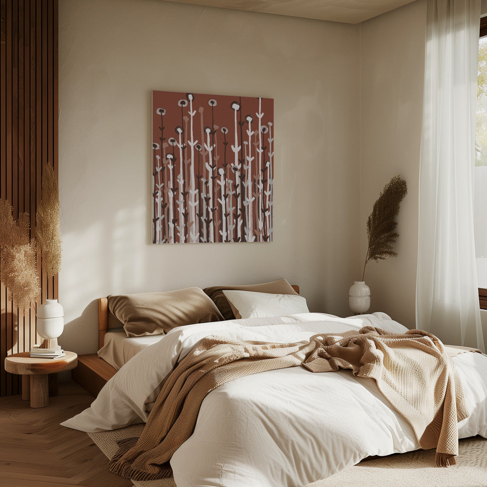 Wunderliche Stiele | Leinwand