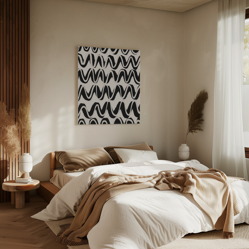 Wavy Echoes | Canvas