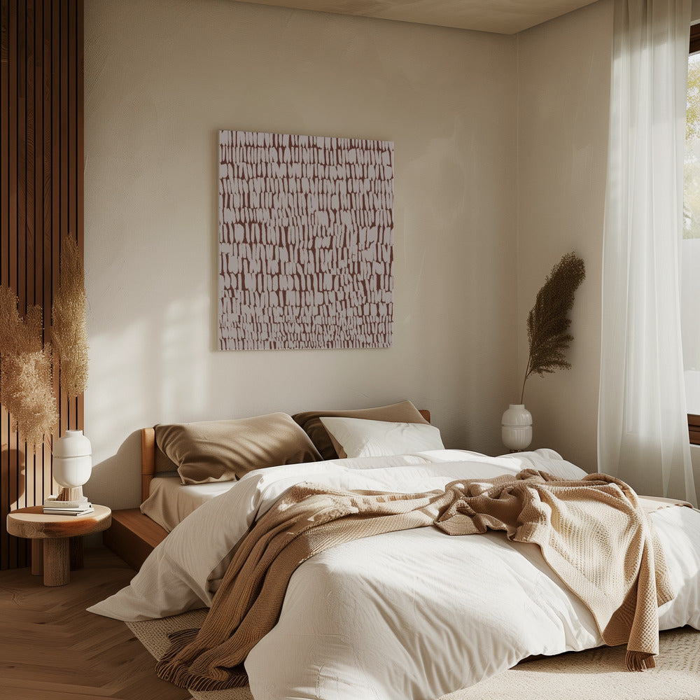 Rhythmische Echos | Leinwand
