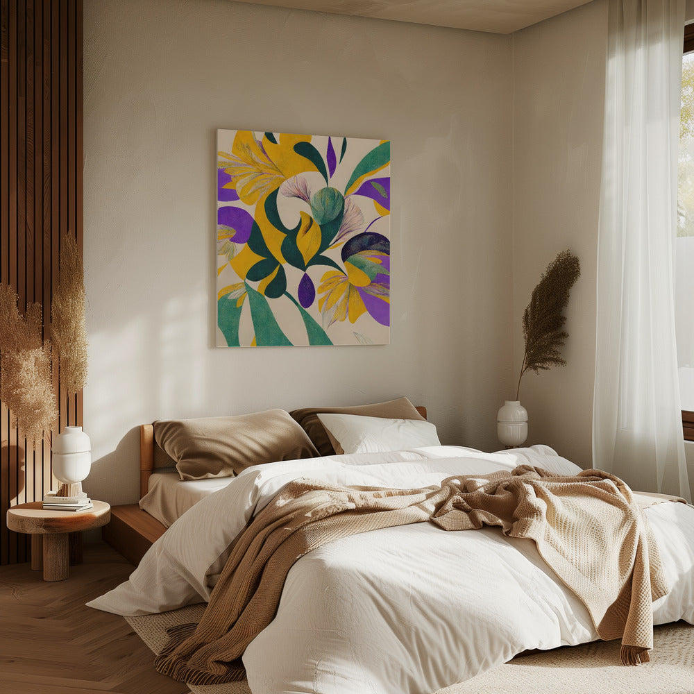 Frühlingsblumen | Leinwand