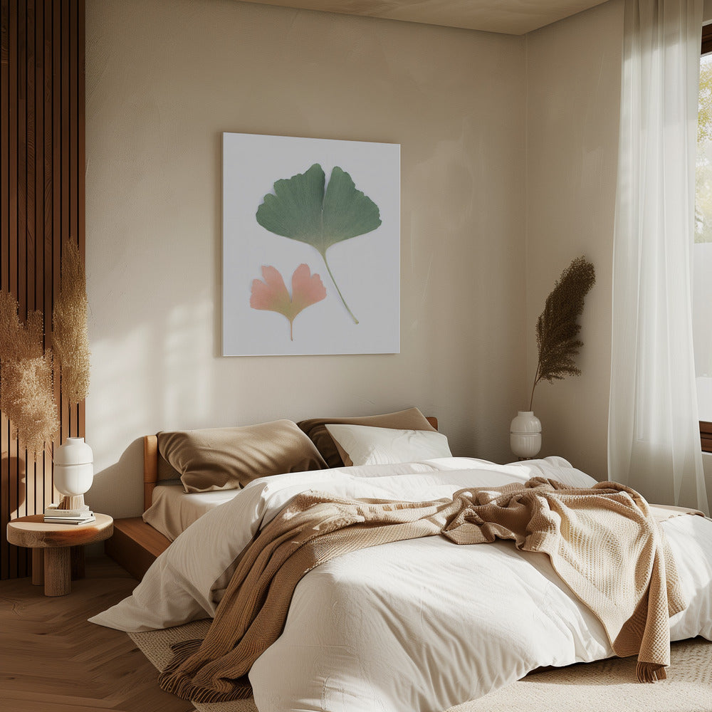 Pastell Ginkgo | Leinwand