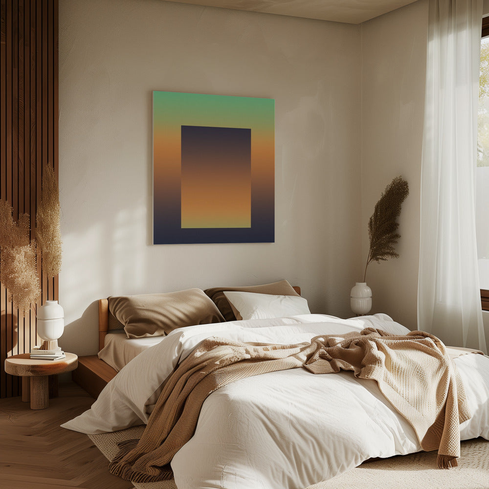 Sonnenuntergangstor | Leinwand