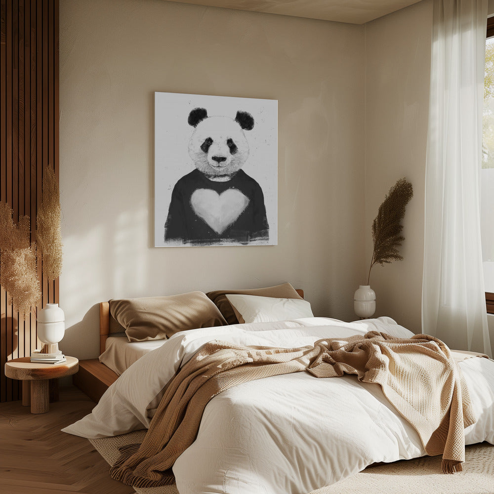 Schöner Panda | Leinwand