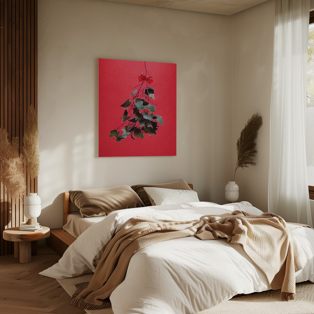 Holly's Bright Charm | Canvas