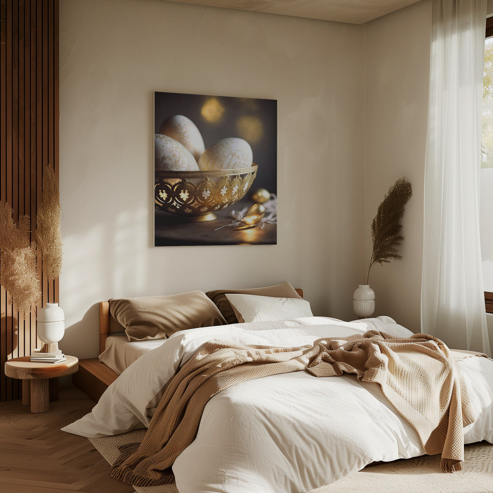 Goldene Eleganz | Leinwand