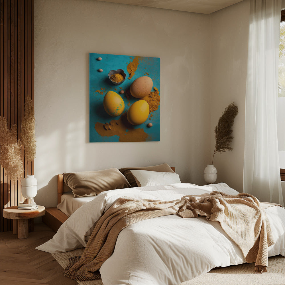 Golden Hue Mirage | Canvas