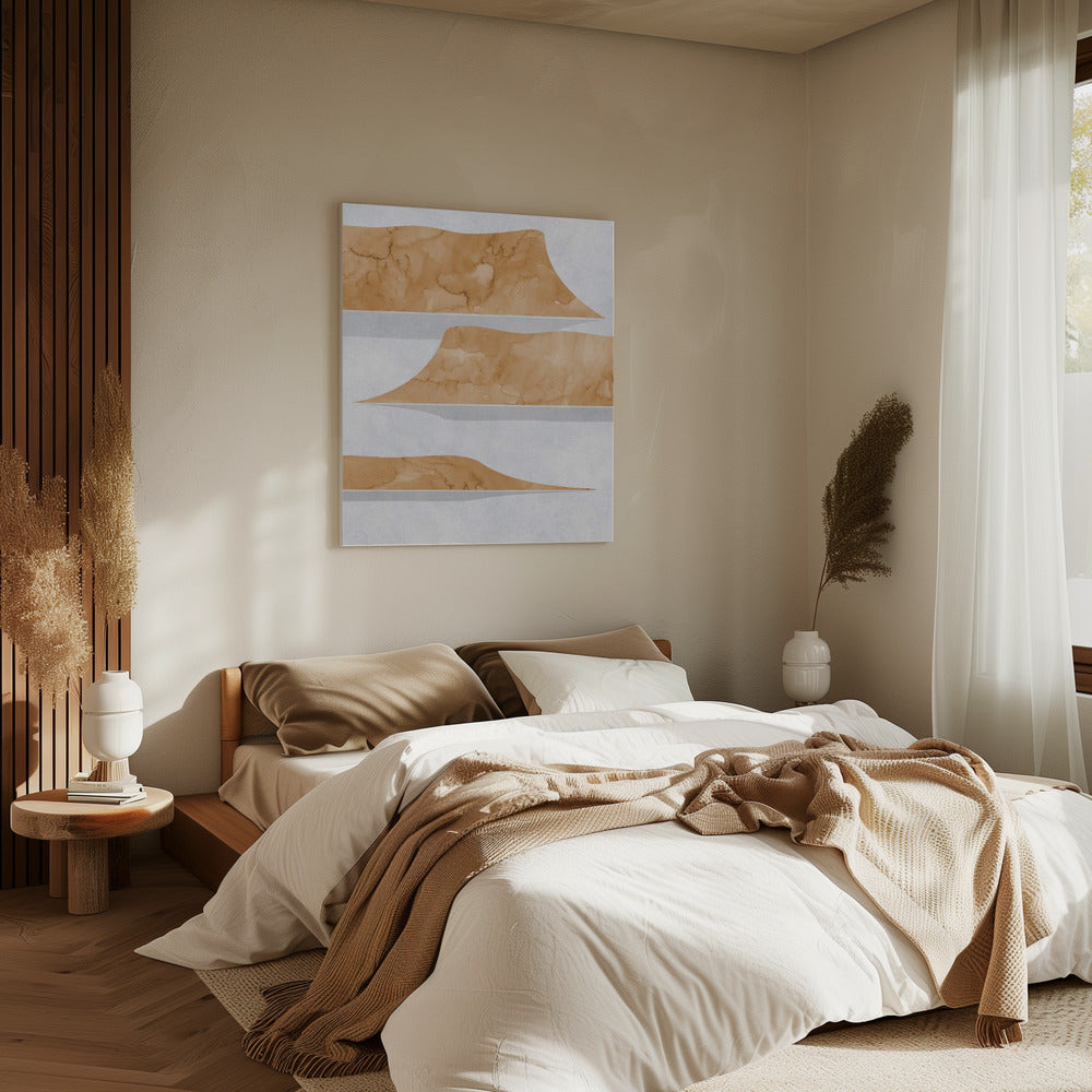 Abstrakte Ansicht des Lake Powell | Leinwand