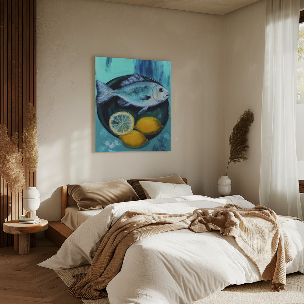 Ocean's Citrus Feast | Canvas