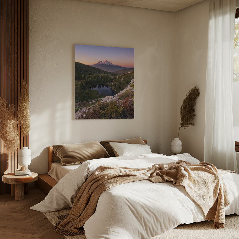 Heart Lake vertikal | Leinwand