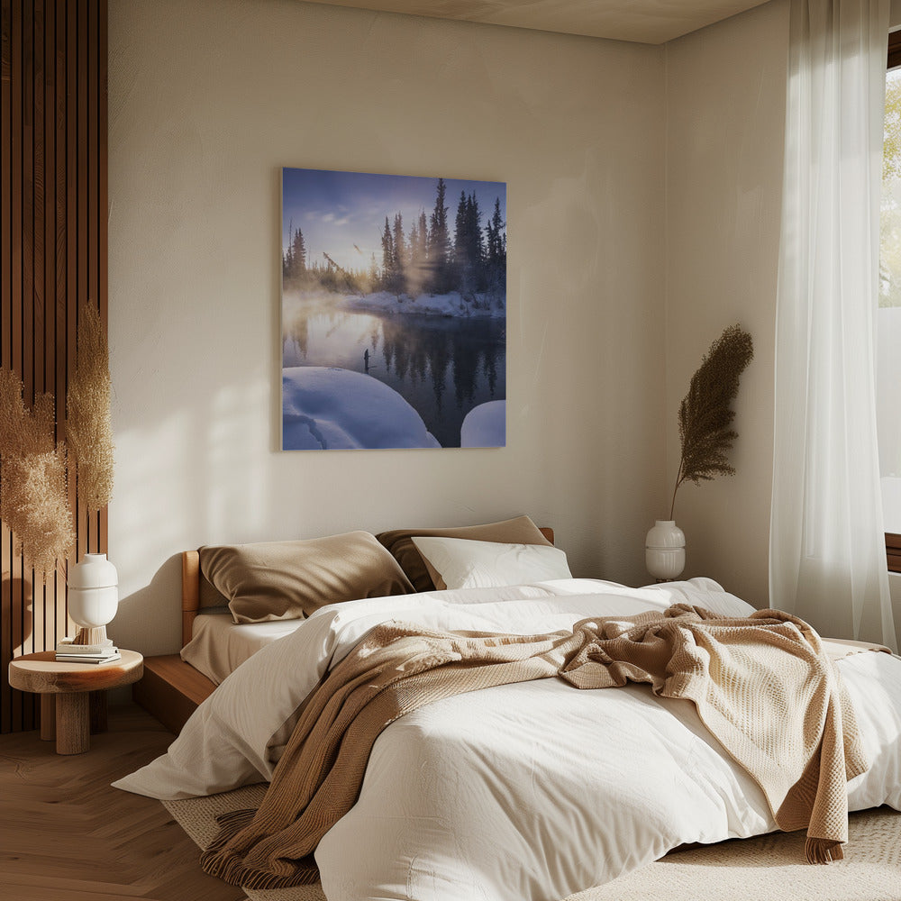 Alaskanischer Winter | Leinwand