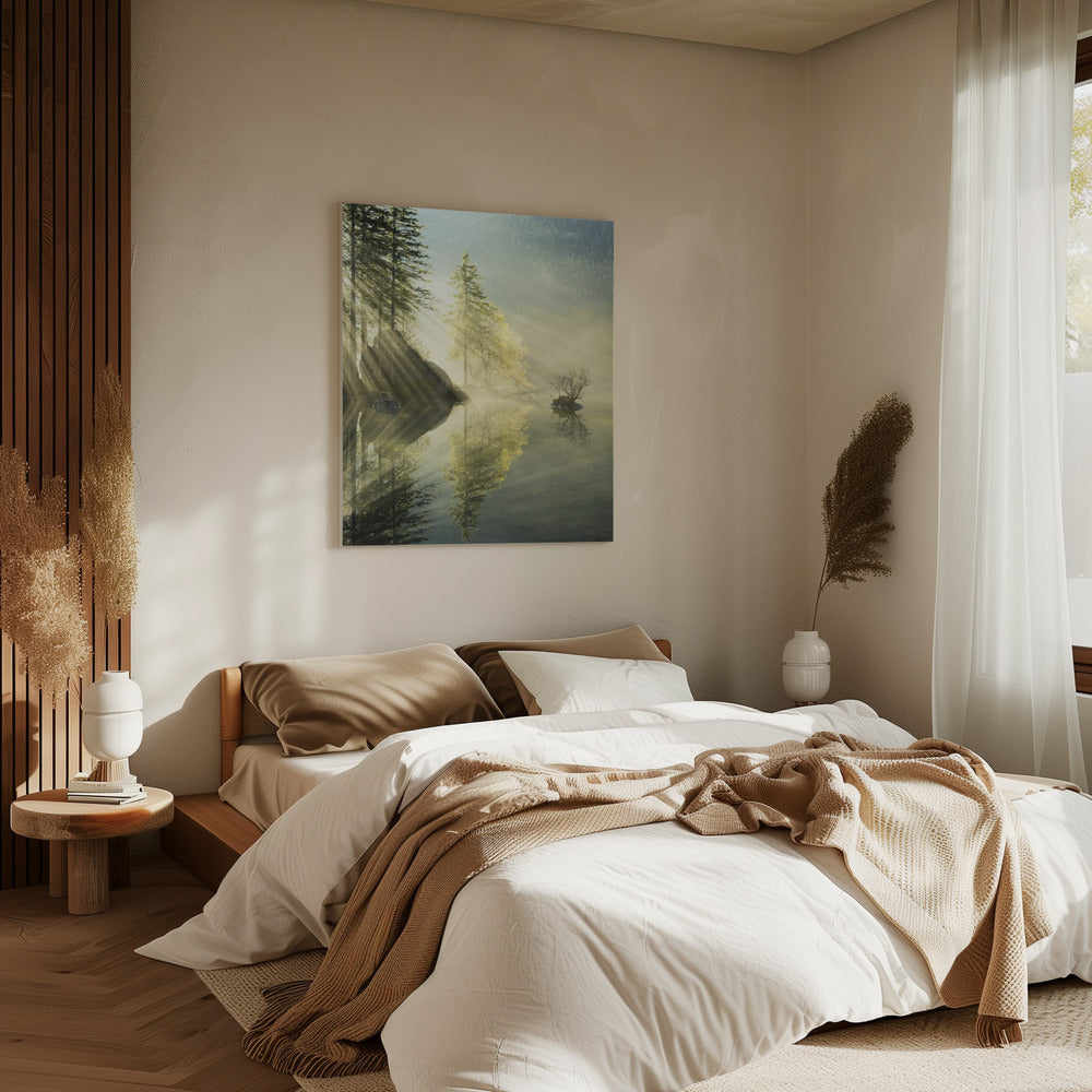 Gottesstrahlen vertikal | Leinwand