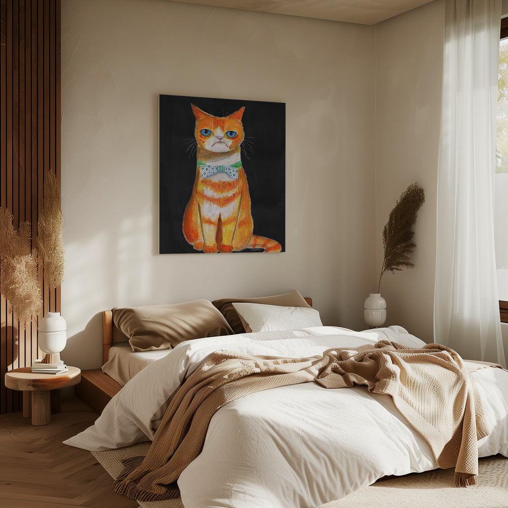 Sad Cat | Canvas