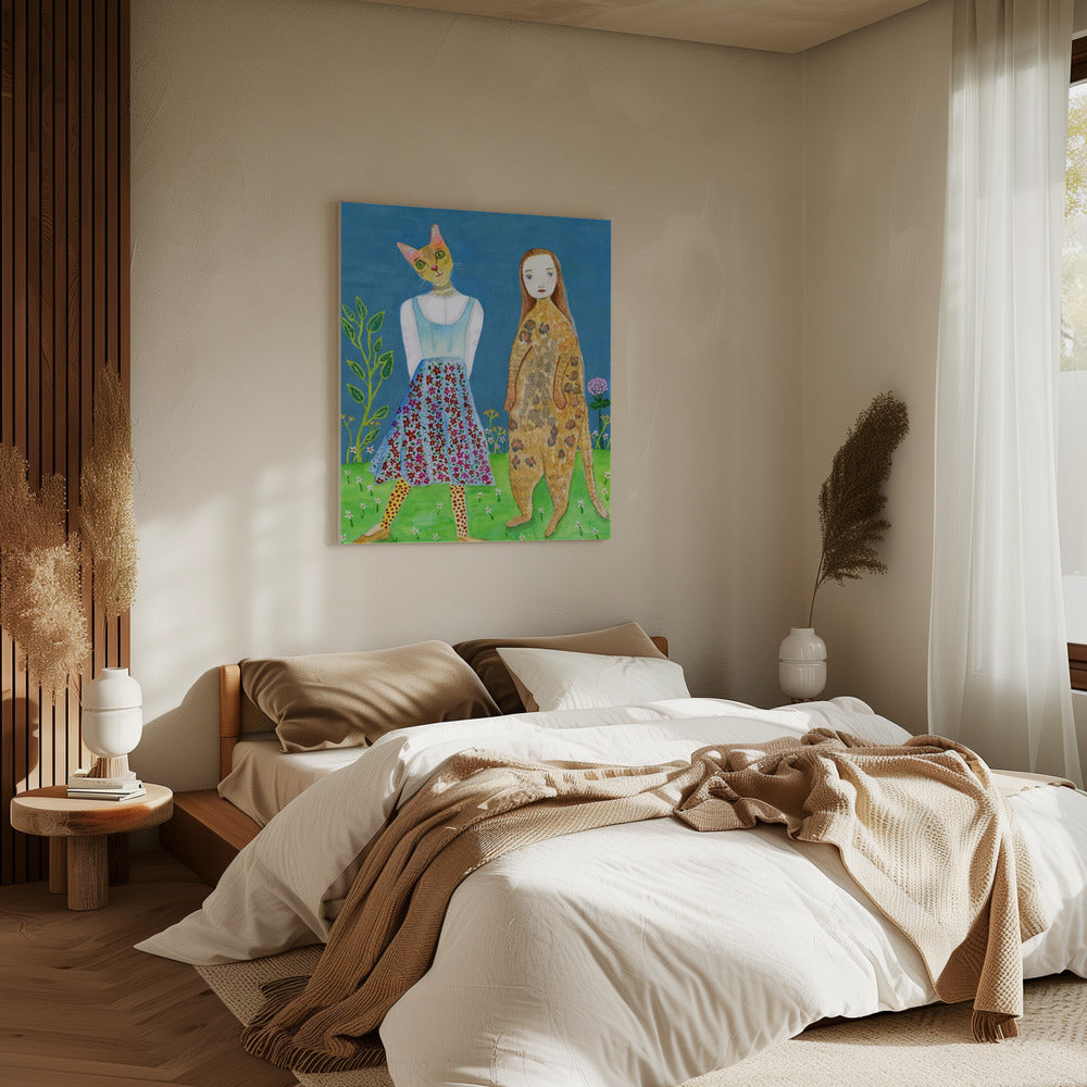 Der Wechsel der Köpfe | Leinwand