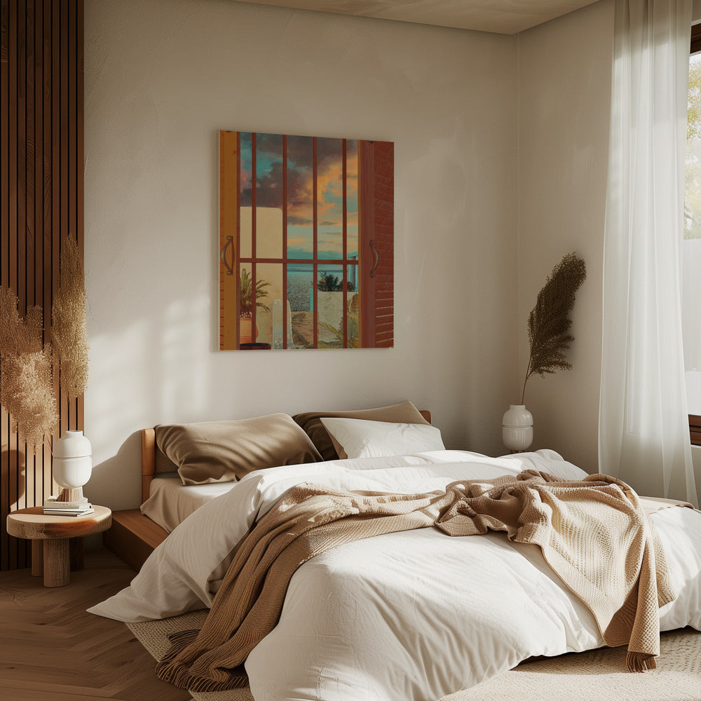 OFFENES FENSTER | Leinwand