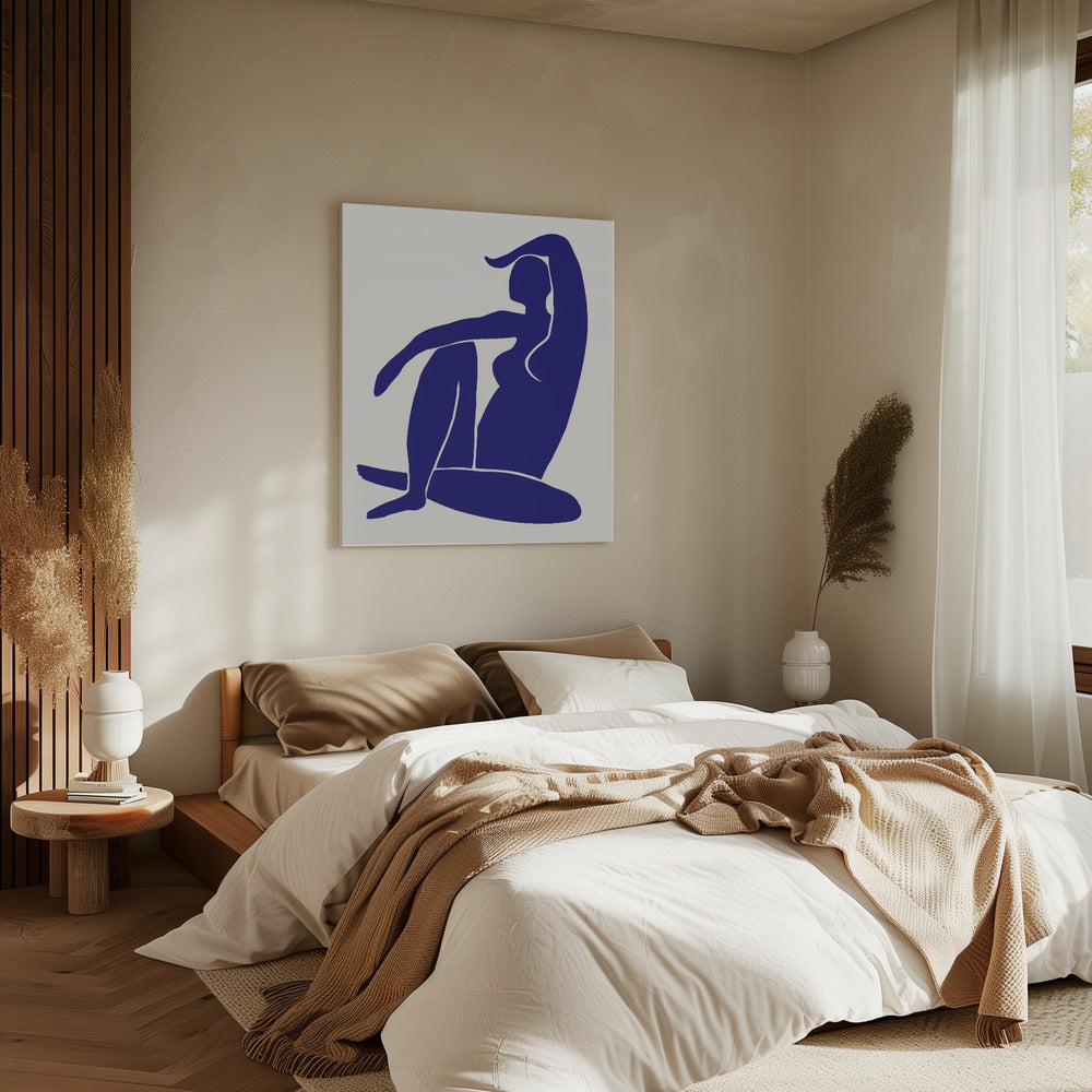 Abbildung Blau | Leinwand