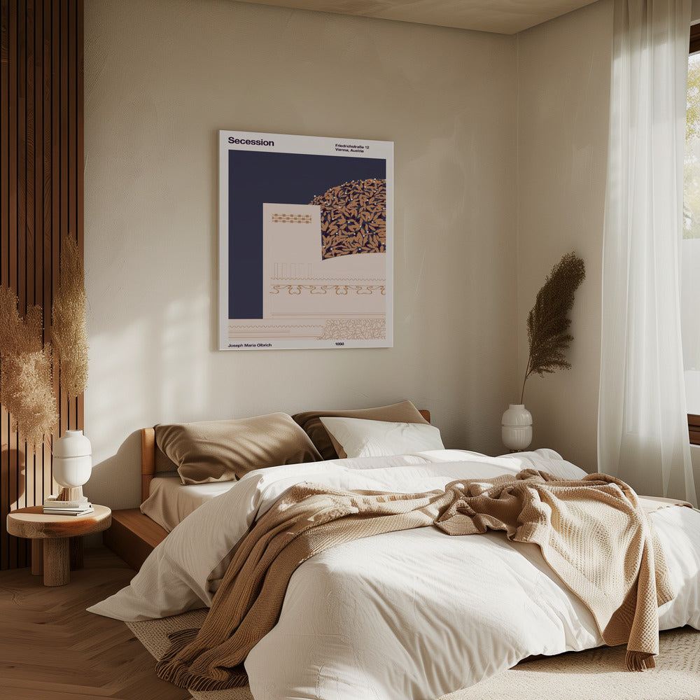 Secession Creme | Leinwand