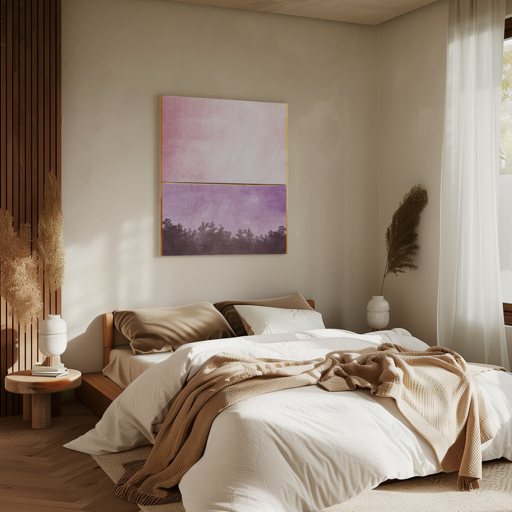 Rosa und Gelb 1 | Leinwand