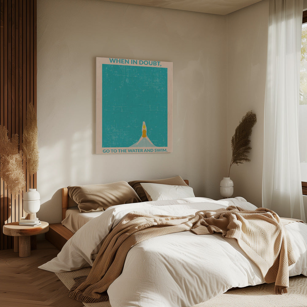 Open Water (blonde) | Canvas
